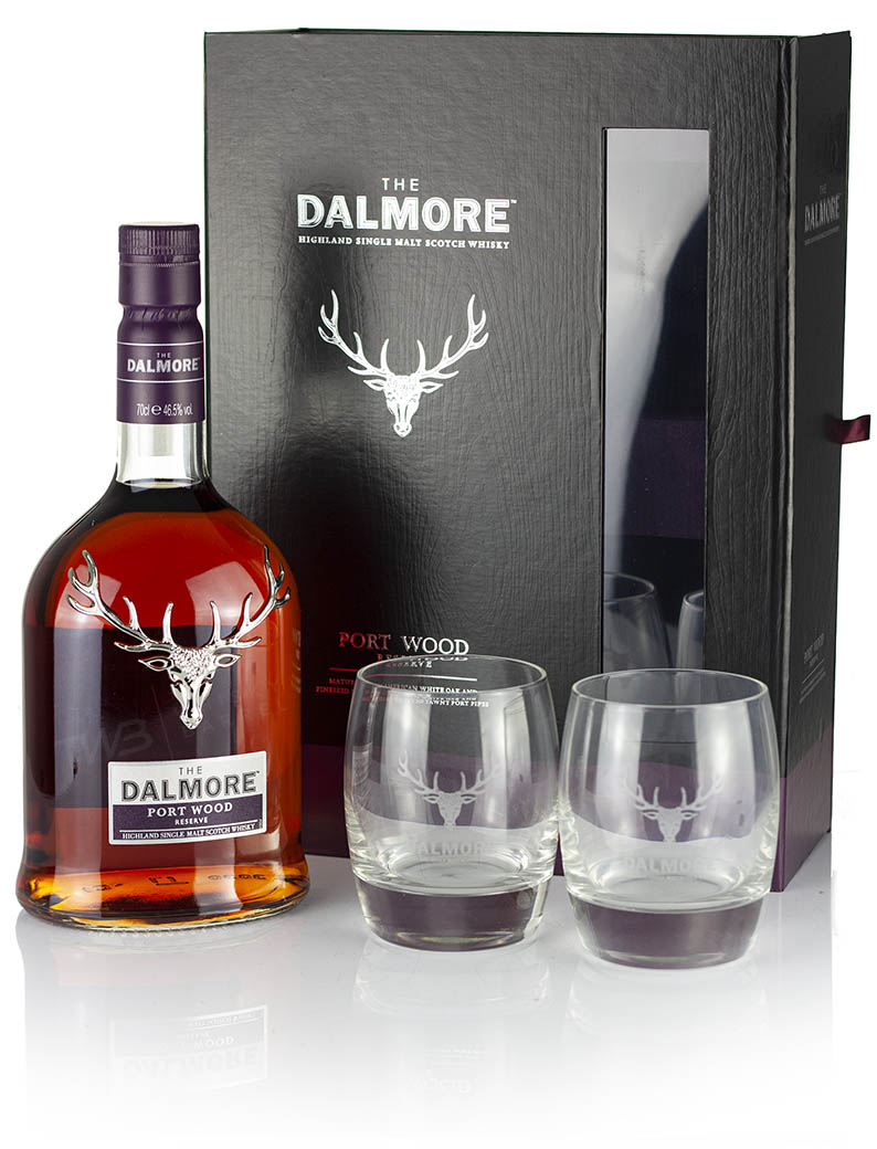 Dalmore Port Wood Reserve Glasses Gift Pack