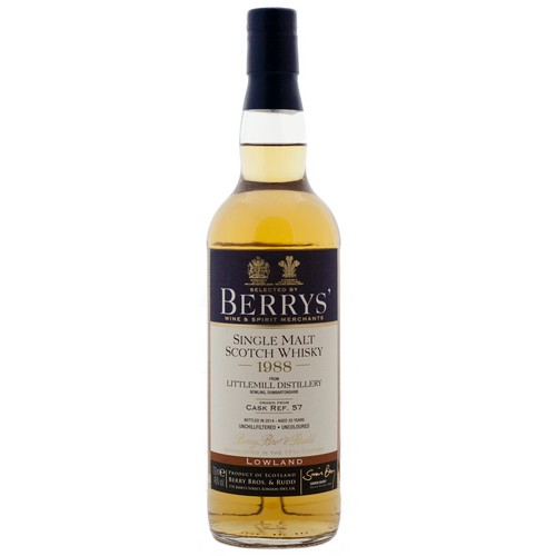 Littlemill 25 Year Old 1988 Berry's Own