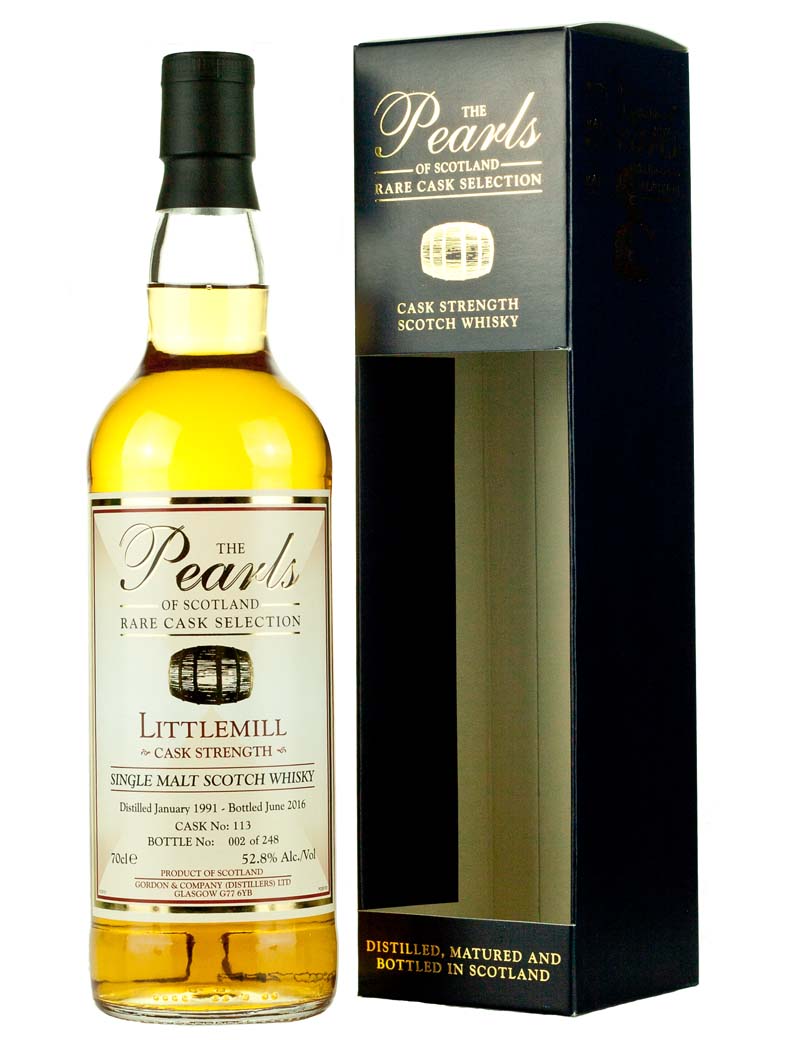 Littlemill 25 Year Old 1991 Pearls Of Scotland