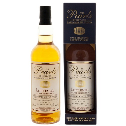 Littlemill 23 Year Old 1991 The Pearls Of Scotland