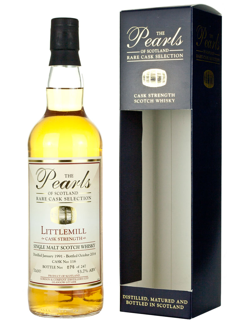 Littlemill 23 Year Old 1991 The Pearls Of Scotland