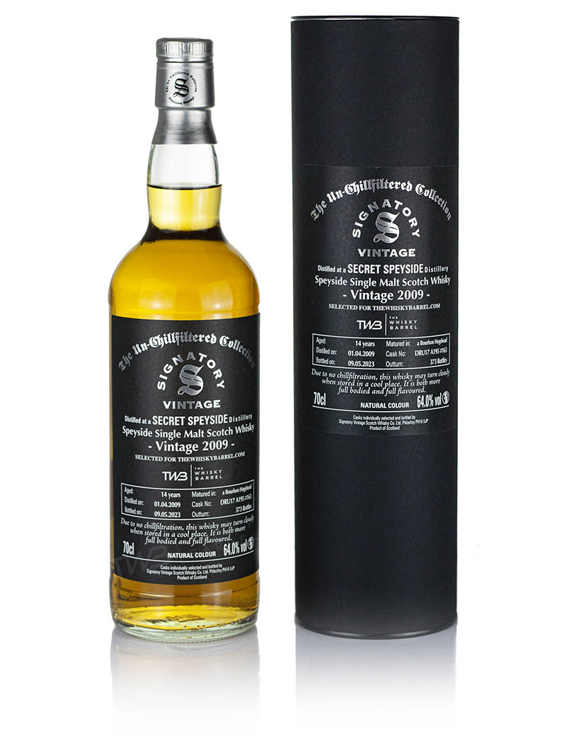 Mystery Malt (macallan) 14 Year Old 2009 Signatory Un Chillfiltered For Twb